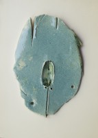 Just Paint, 2016, glazed ceramic, about 30 x 25 cm