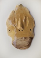 Just Paint, 2016, glazed ceramic, about 30 x 25 cm