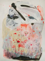 Eater, 2013, mixed media on paper, 40 x 30 cm