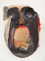 Eater, 2013, mixed media on paper, 40 x 30 cm