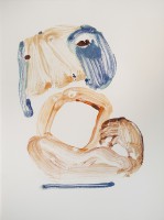 Eater, 2013, mixed media on paper, 40 x 30 cm